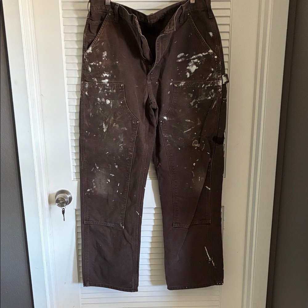 Carhartt Men's Dark Brown Cargo Pants